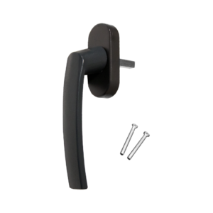 Aluminum PVC Window Handle – RAL7016 Anthracite Gray Ergonomic Durable Window Handle