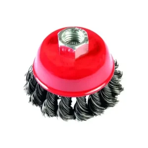 Twisted Knot Cup Wire Brush for Angle Grinder