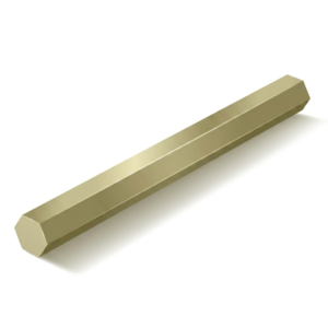 15mm Solid Brass Hexagon Bar Stock Rod